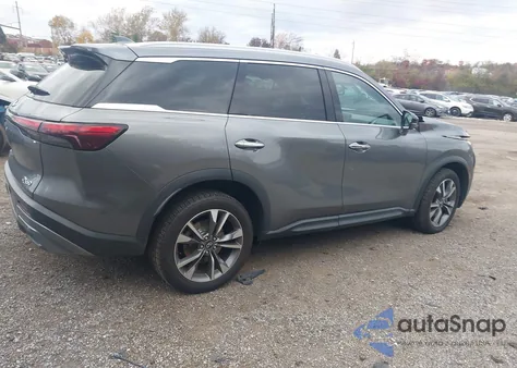 2022 Infiniti Qx60 Luxe Awd z USA, uszkodzony, nr VIN 5N1DL1FS3NC338226
